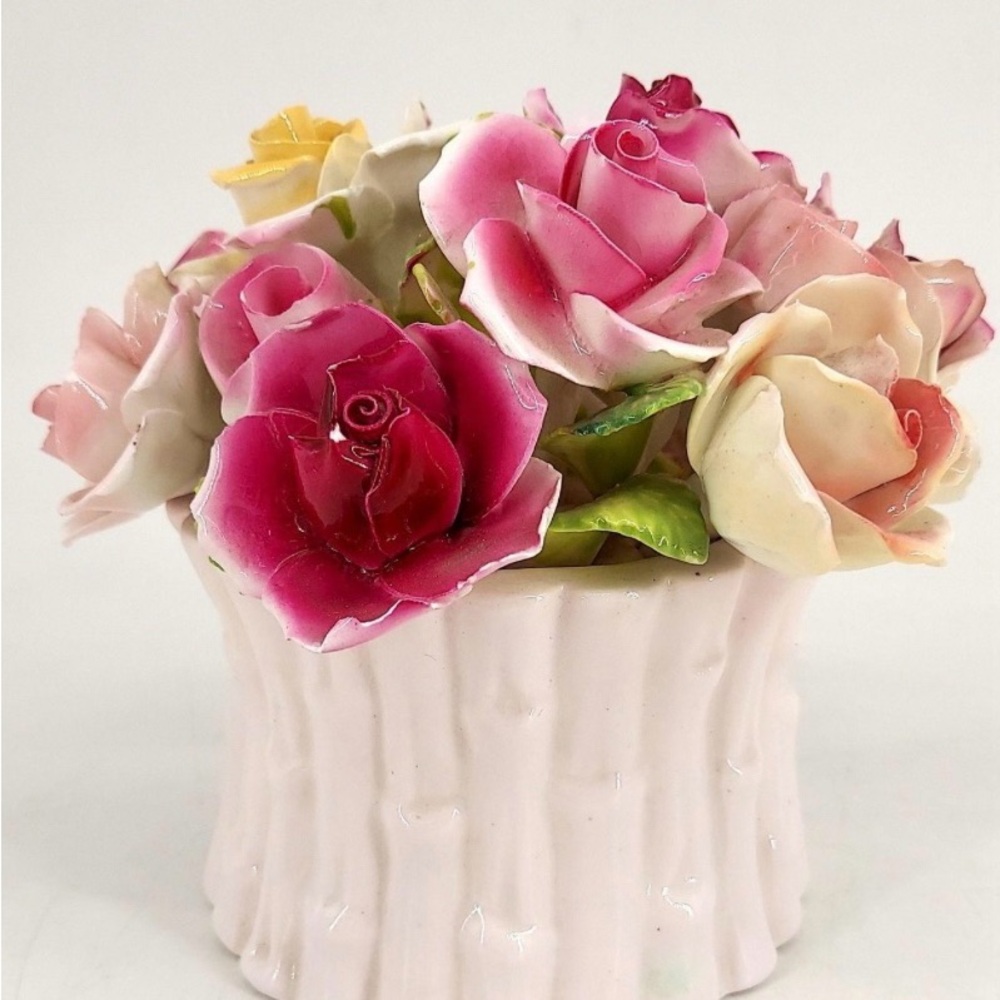 Vintage Staffordshire Rose Bouquet